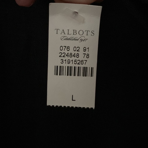 Talbots Pure Irish Linen Overcoat Large - Picture 5 of 6